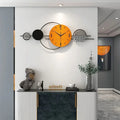 80*29cm Creative Large Nordic Home Clock Wall Decor for Living Room Modern Silent Battery Wall Clocks