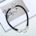 TongLing Trendy Fashion Minimalist Short Necklace Female Irregular Choker Necklace for Daily Wearing