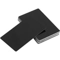 Custom Die Cut 45mm Double-Sided Business Card 100% Aluminum Wallet Insert Laser Engraved Love Note UV Printing Metal Crafts