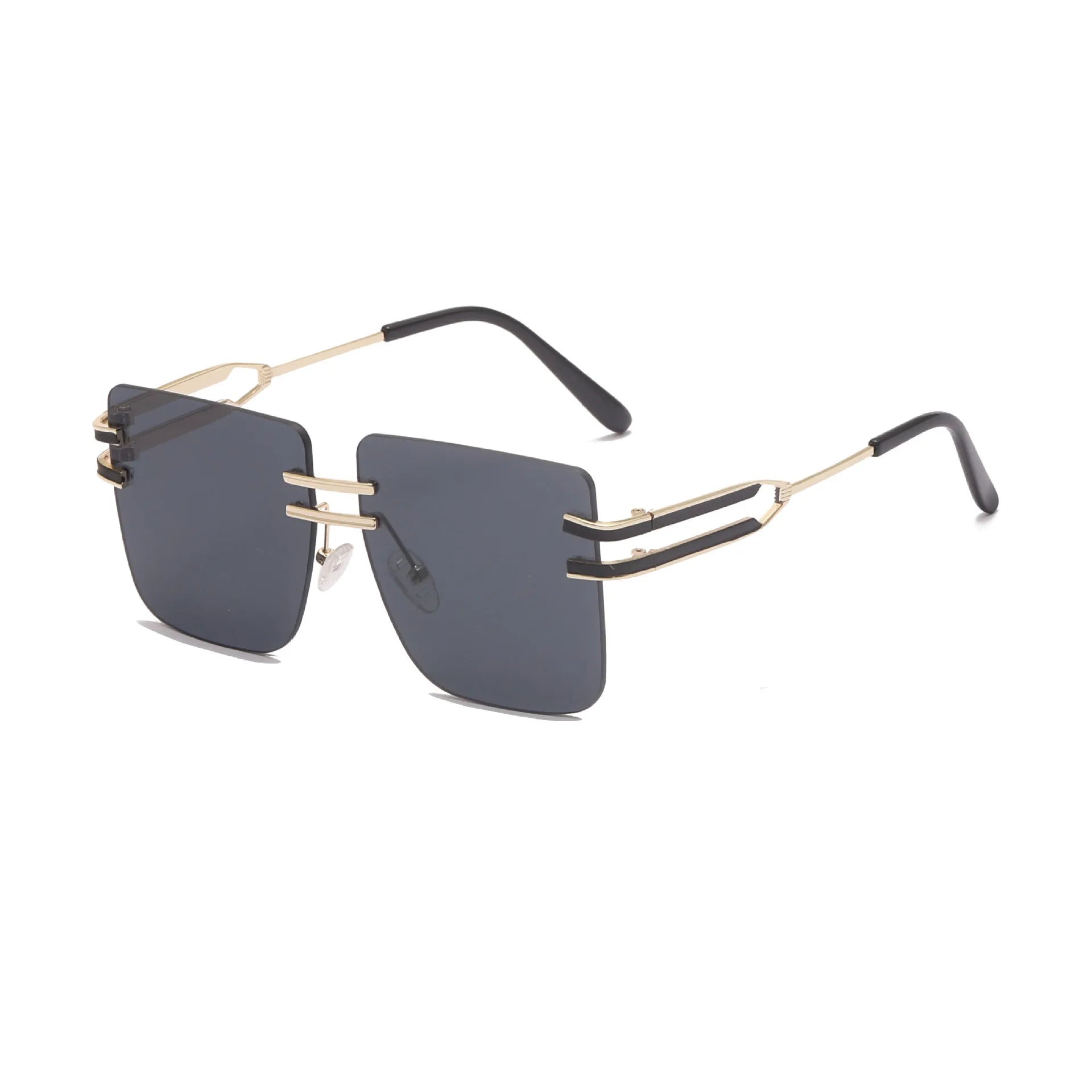 GWTNN OEM Lentes De Sol Rimless Rectangle Wholesale Men Shades 2022