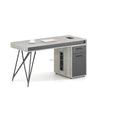 Modern Convertible Executive Desk 1/4 People Office Workstation Melamine Finish Panel Wood Style for Staff Office Use