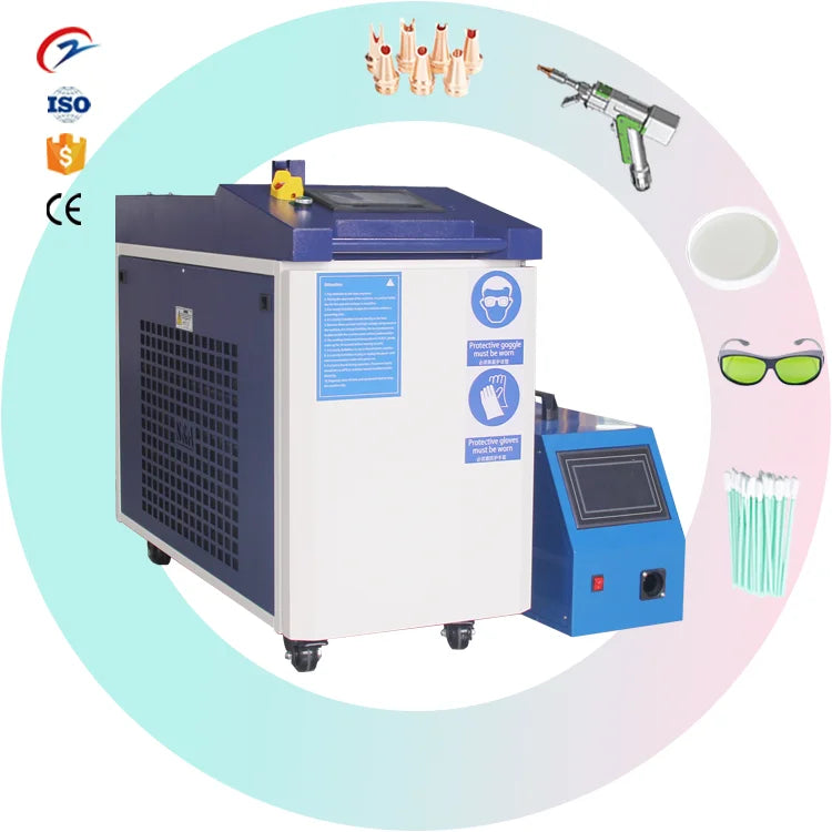 Laser Welding Machine Fiber 3 in 1 Handheld Laser Welder for Metal 3000W
