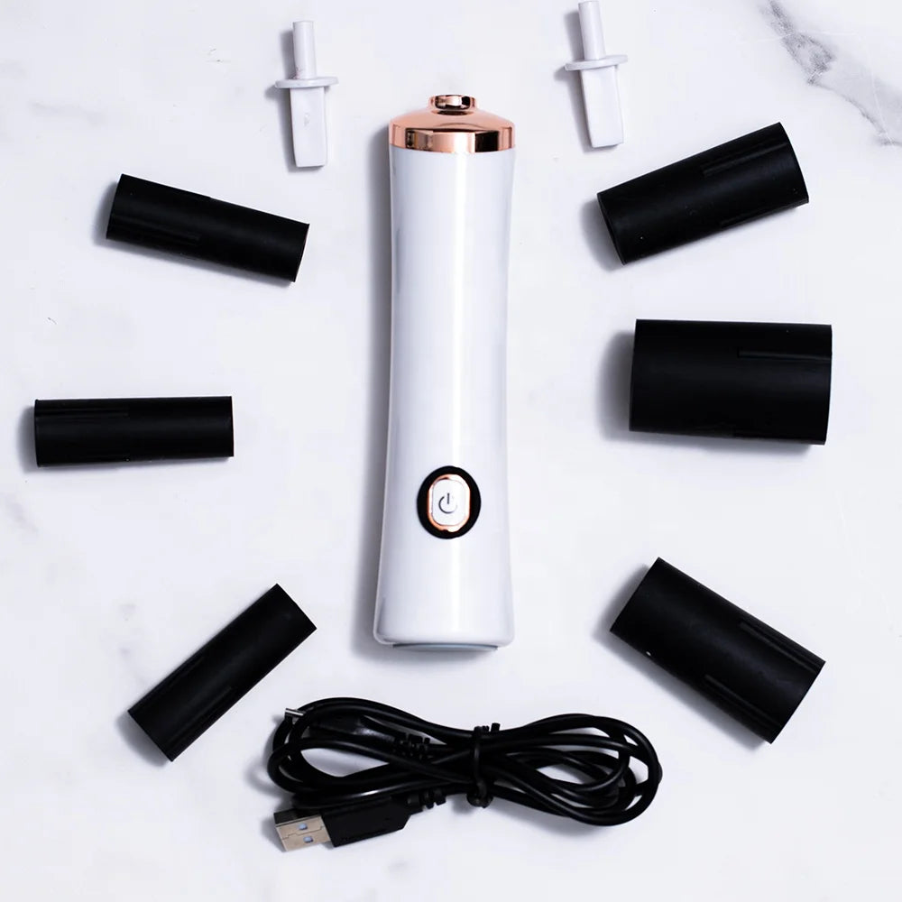 Pinky Leem Wholesale USB Eyelash Electric Gun Glue Wake up Device Lash Tools Supply Glue Shaker Eyelash Glue Mixer