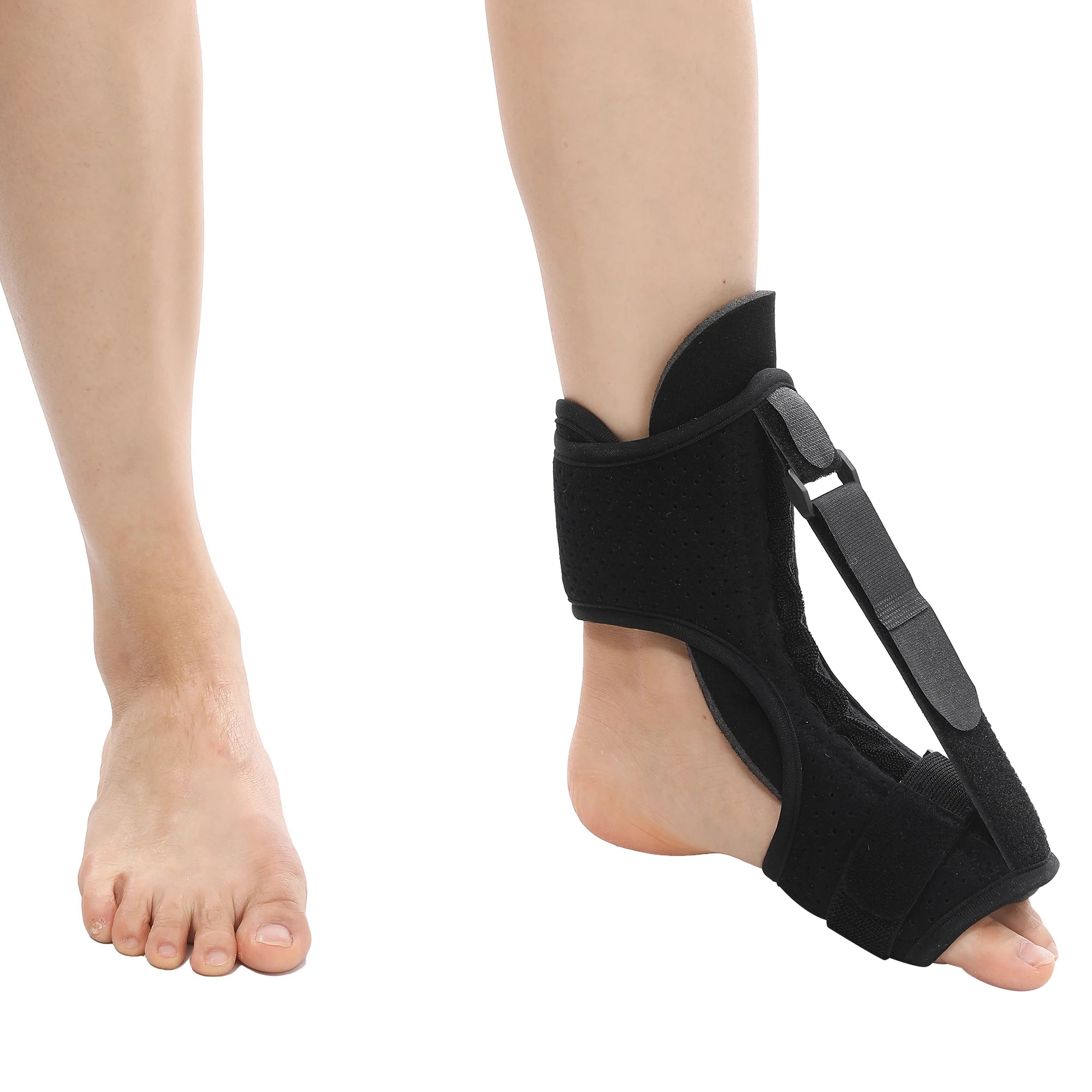 Adjustable Straps Neoprene/Nylon Foot Brace Relief Achilles Tendonitis Plantar Fasciitis Night Splint Sports Protection Function