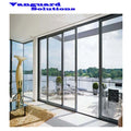 AS2047 Australia Vanguard Solutions Aluminum Soundproof Acoustic Door Stainless Frame Horizontal Style Aluminium Door and Window