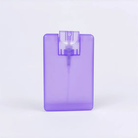 Wholesale Colorful Mini Plastic Travelling Perfume Credit Card Spray Bottle Refillable Credit Card Sprayer by Kinpack