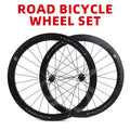 WS016 700c Carbon Fiber 50mm Height Rim Road Bicycle Wheel Set MTB Wheelset for 12 Speed Road Bike Stainless Spokes