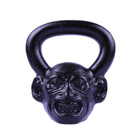 Commercial Strength Training Black Monkey Face Kettle Bell Lbs Body Building Gym Cast Iron Kettlebell