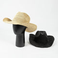 2024 Summer New Arrival Fashion Design Beach Sun Hat Women Men Hand Crochet Natural Raffia Straw Cowboy Hat