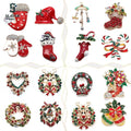 Fashion Cartoon Cute Christmas Children's Wedding Party Alloy Custom Rhinestone Brooch Jewelry for Women