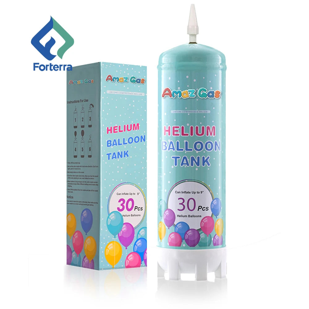 2.2L 3.3L Balloons Helium Tank Compressed 99.9% Pure Helium Gas Refilling Helium Cylinder for Balloons