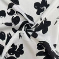 Ready to Ship 100% Polyester Satin Stretch Fabric 50*75D Double Crepe Print Soft Versatile for Dresses Bags Lining Garments MegaBDM