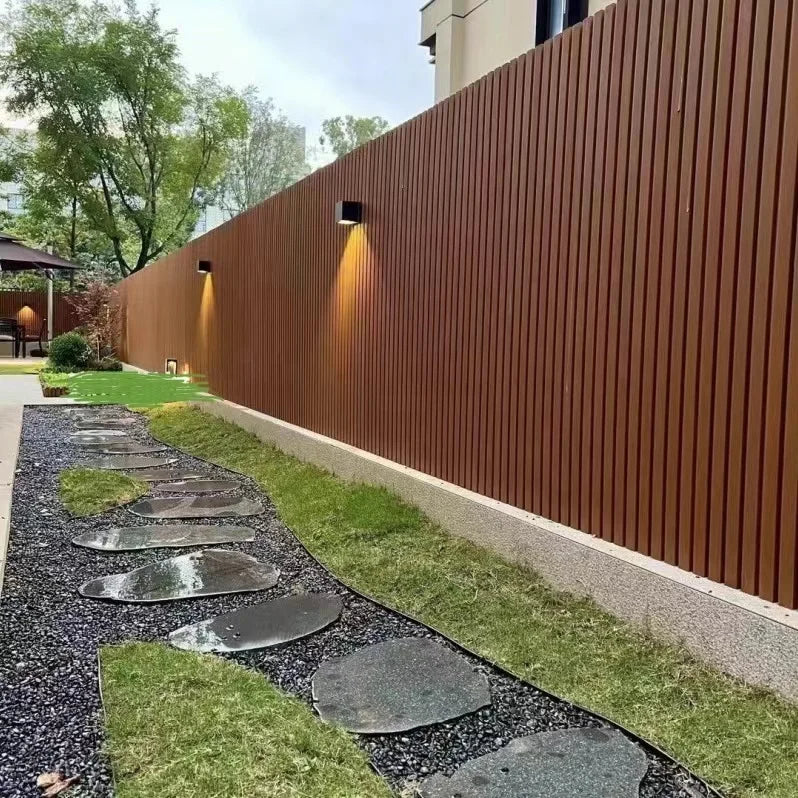 Exterior Wpc Wall Panel Cheap Price Wpc Fluted Wall Panel Outdoor Wpc Fluted Composite Wall Panels