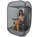 Portable Advertising Tent Magnetic Screen Door 95x95x150CM UV Resistant Fire Prevention Eco-Friendly Fiberglass Frame