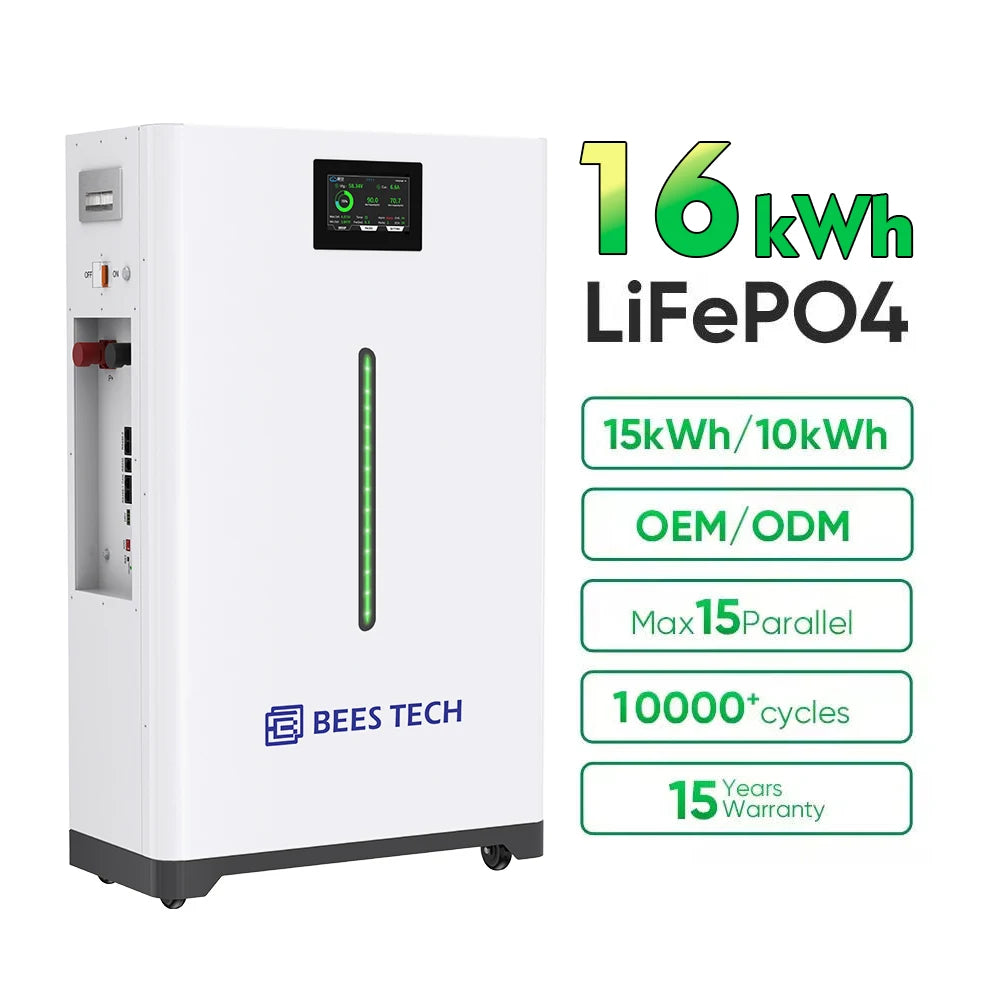 51.2V 300ah Lifepo4 Battery 200Ah 280Ah 314Ah 10kwh Lithium Ion Battery 14.3kwh 15kwh 16kwh Solar Power Storage litio