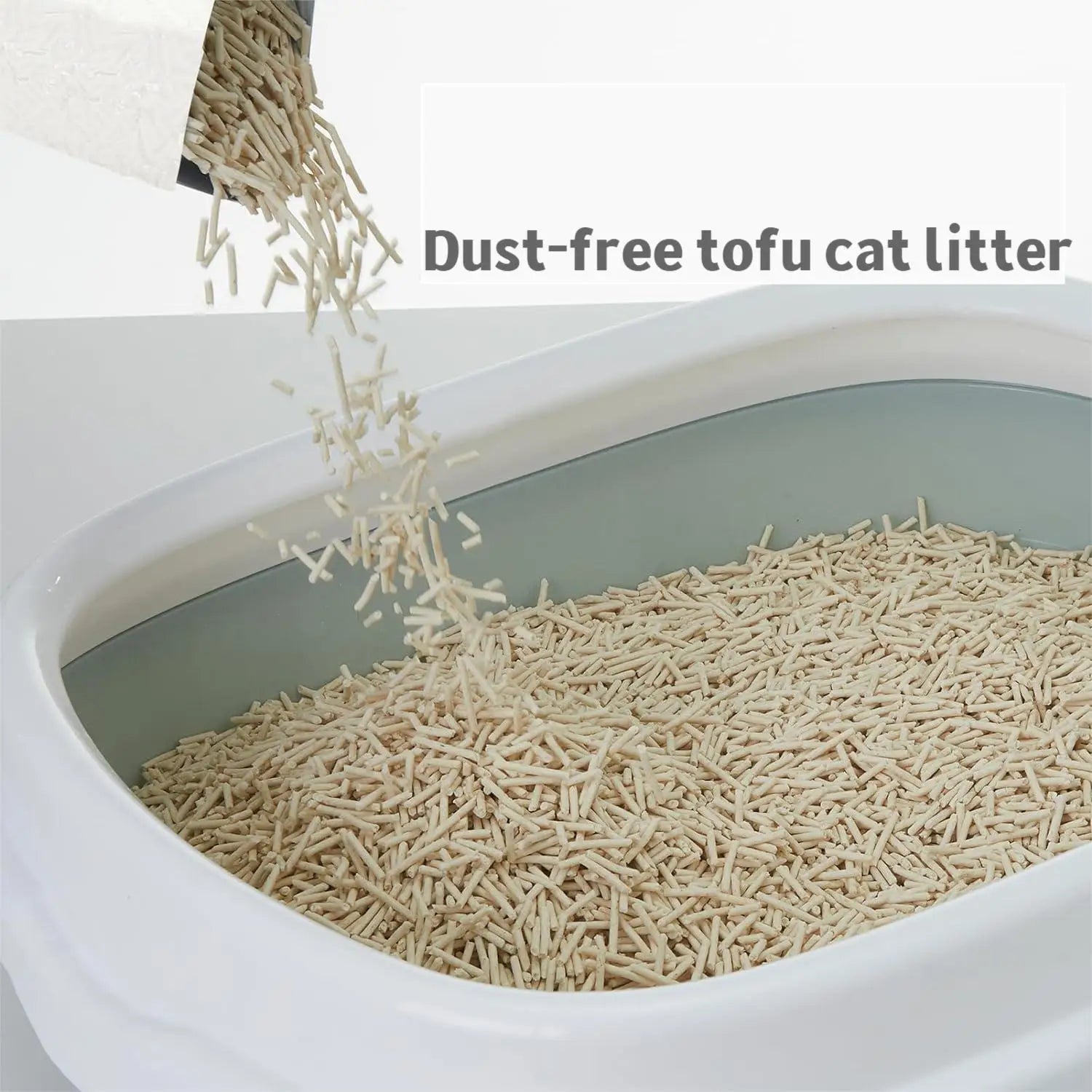 Deodorizing Dust-free Large Bag Highly Absorbent and Clumps Quickly Tofu cat Litter