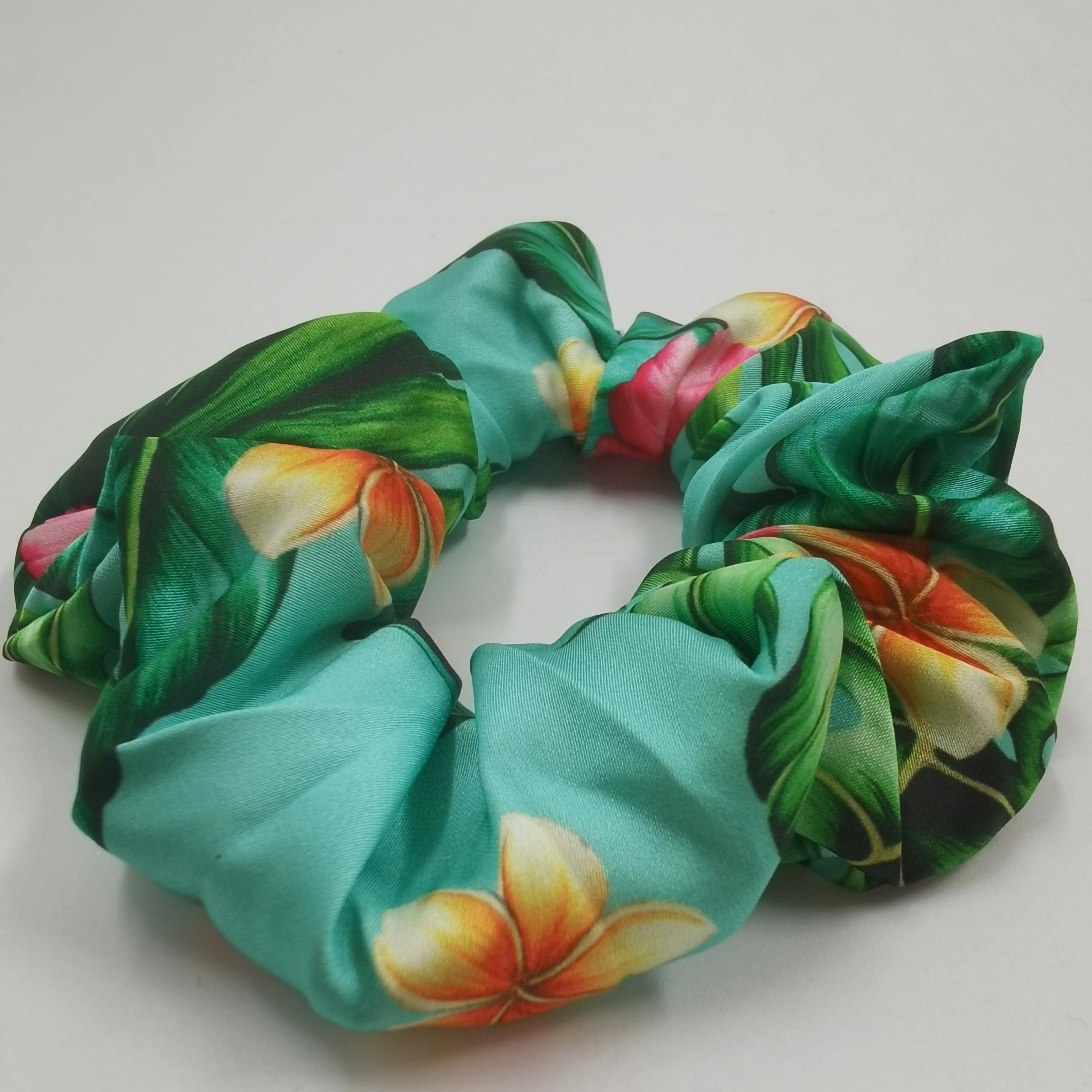 Silky Satin Curly Hair Accessories for Women Hair Ties Scrunchies