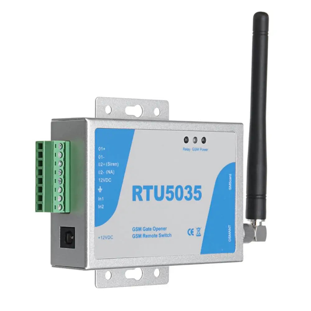 RTU5035 GSM Gate Opener Relay Switch Wireless Remote Controller Door Access Door Opener by Phone Free Call for Parking Systems