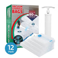 Space Saver Vacuum Bag Compression Storage Plastic Wholesale Custom Logo Travel Closet Organizer Vacuum Storage Bags