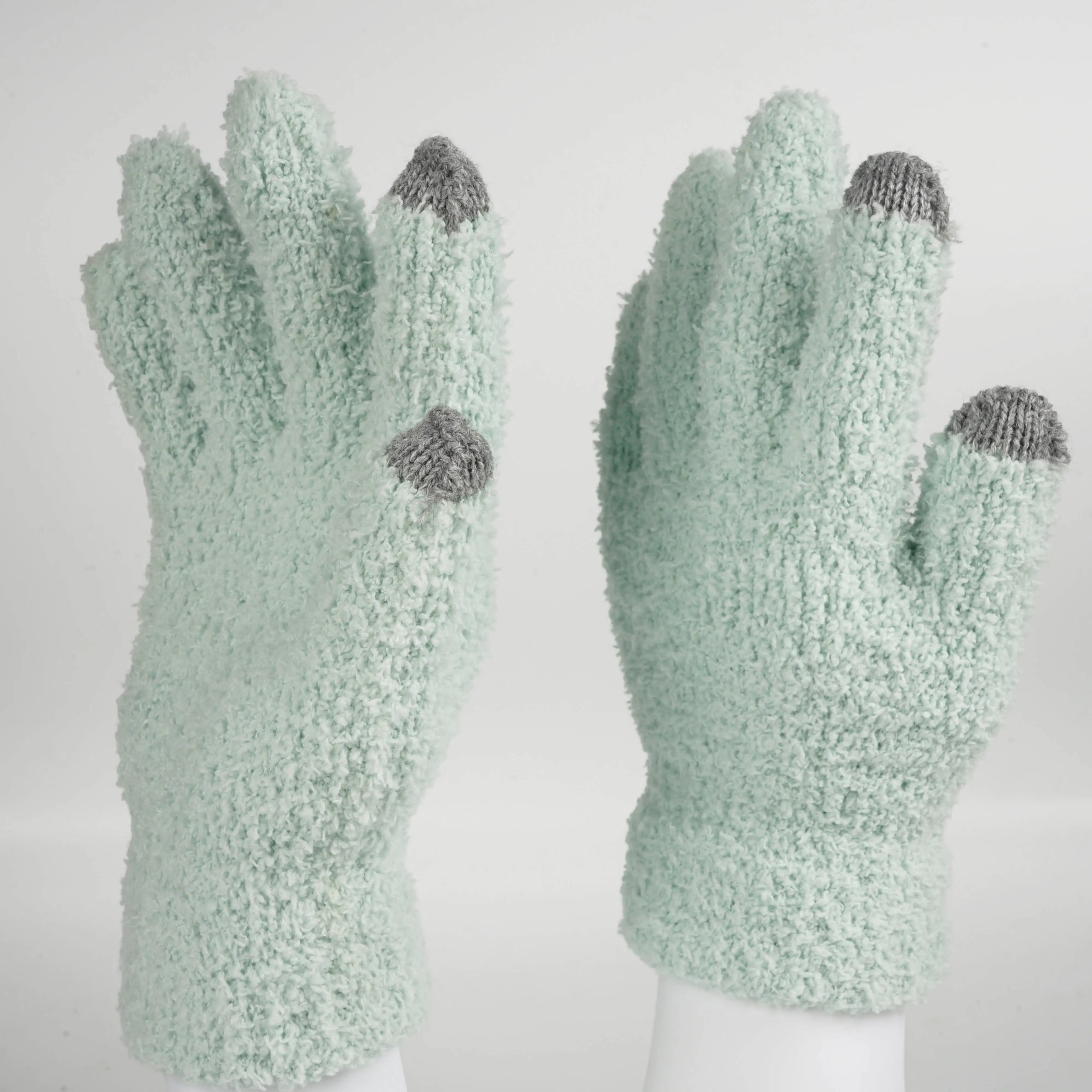 Microfiber Dust Cleaning Gloves Reusable for Daily Life Cycling Outdoor Activities Waterproof for Houseplants Small Objects
