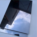 High Density Bamboo Charcoal Wood Veneer Mirror Pvc Pet Sheet Boards Indoor Decoration Mirror Wallboard Mirror Pvc Wall Panel
