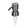 Factory Direct Sales Customized Silver Liquid Plastic Aluminum Lotion Pump Cream Shampoo Pump