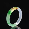 Jade Bracelet Wholesale Quartzite  Three-Color Bracelet Female Jade Color Three-Color Jade Bracelet Gift