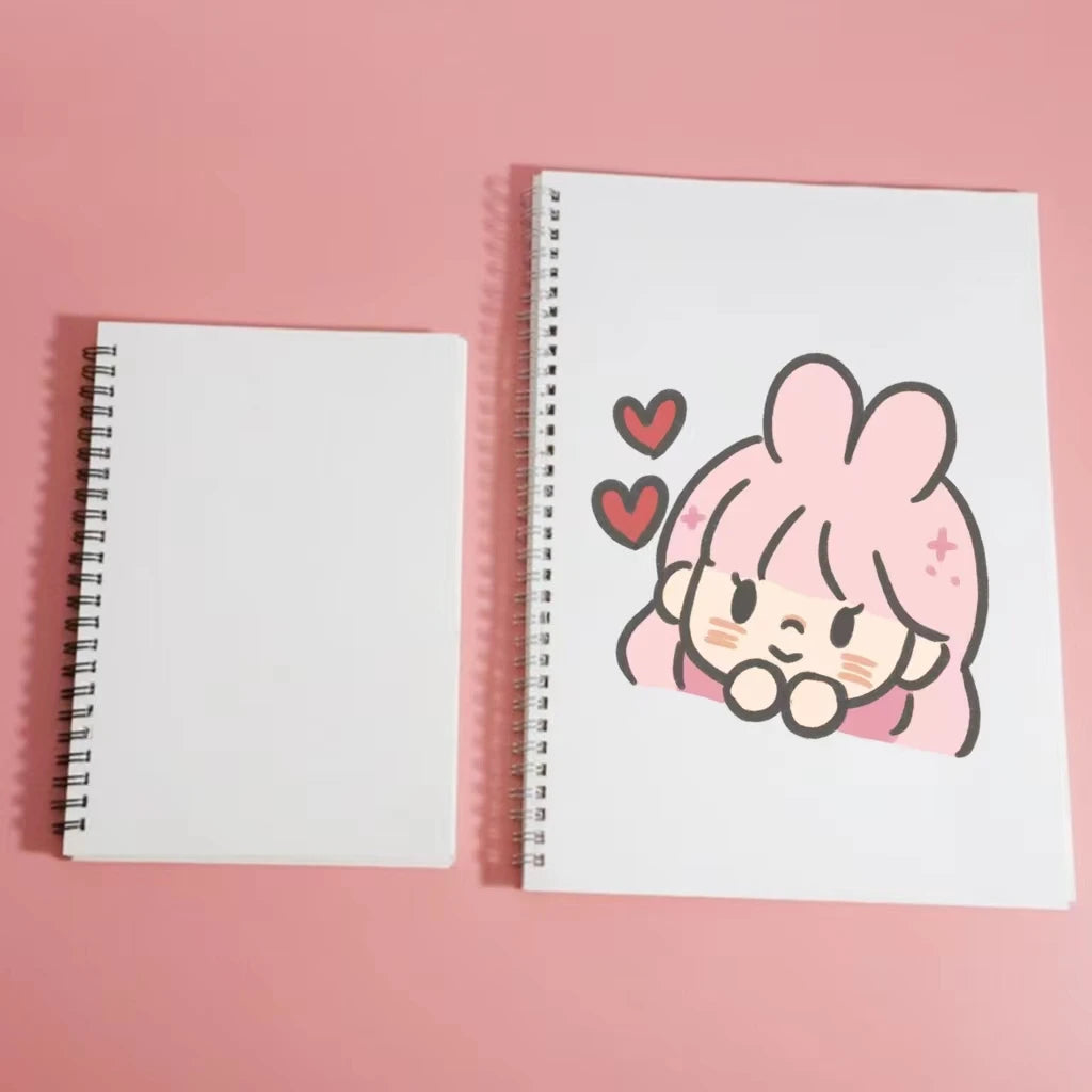Wholesale A4 Removable Coil Notebook School Notebook Office Record Can Sublimate Blank Notebook