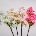 Hot Sales  High Quantity Cherry Blossom Flowers Artificial Wedding Decoration  Arrangements Centerpiece Studio Room Vendor