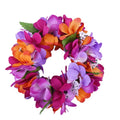 Factory Supplier HL0001B-3 50 CM 5-Color Artificial Velvet Plumeria Headband Tropical Flower Hawaii Wedding Women Accessories