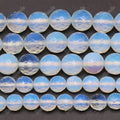 Wholesale Faceted Synthetic Opalite Stone Gemstone Beads for DIY Jewelry Making 6mm 8mm 10mm 12mm