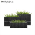 Nordic Simple Flower Pots Planter Indoor Outdoor Fiberglass Plant Pots Boxes Europe Glass Fiber Reinforced Plastic Hand Carved