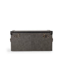 Luxury Soft Handle PU Leather Luxury Mahjong Storage Boxes Cabinet Modern Classic Style Waterproof with Light Weight Feature