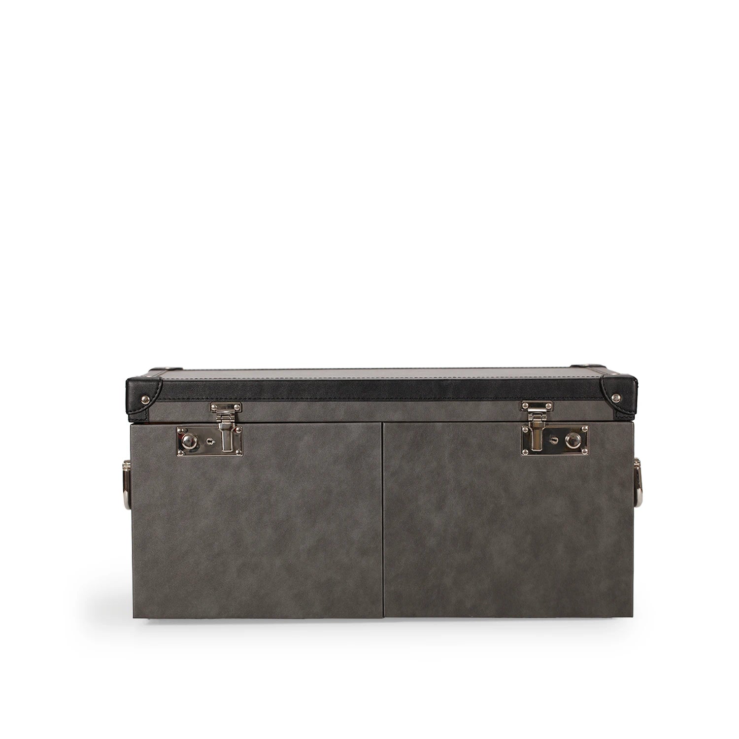 Luxury Soft Handle PU Leather Luxury Mahjong Storage Boxes Cabinet Modern Classic Style Waterproof with Light Weight Feature