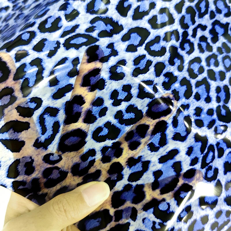 Wholesale 0.4MM Colored Leopard Print Custom Printed TPU Film