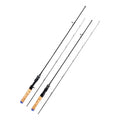 Ultralight Spinning Fishing Rod Carbon Fiber Cork Handle Adjustable Fishing Lure  Pole Ceramics Guide Casting Fishing Rod