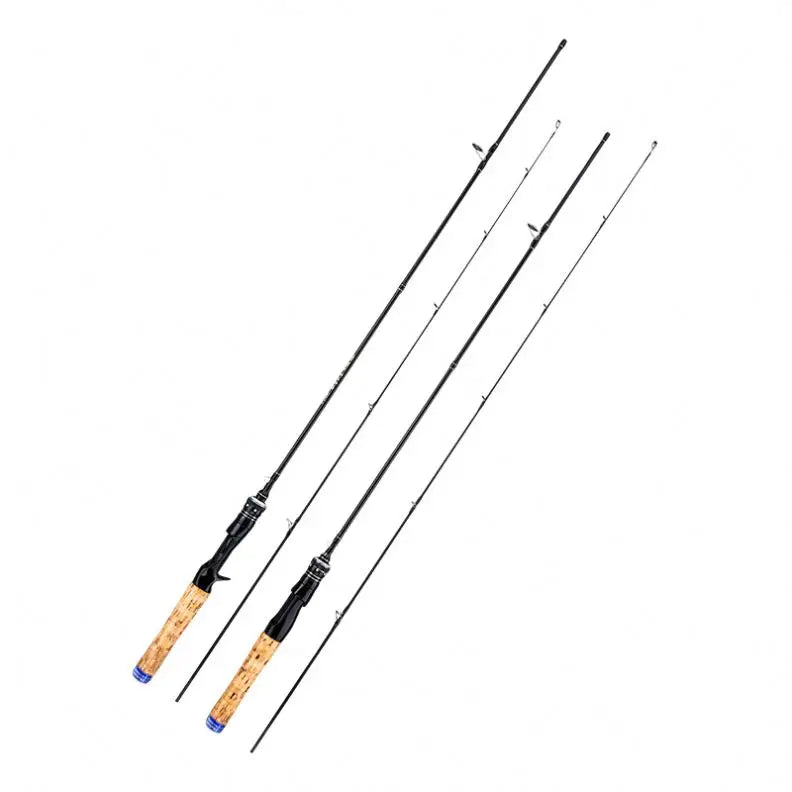 Ultralight Spinning Fishing Rod Carbon Fiber Cork Handle Adjustable Fishing Lure  Pole Ceramics Guide Casting Fishing Rod