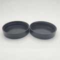 Good Quality Black 48-400 Smooth Side Screw Caps 48mm Plastic Lids for PET Jar