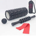 Yoga Foam Roller Set Muscle Roller Stick Massage Ball Massage Shaft Roller Pilates Fitness Set