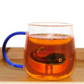 Borosilicate Heat-resistant Glass Cup with Three-dimensional Animal