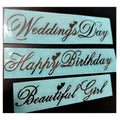 Custom Sticker Decal Silver Nickel Sticker With Factory Price Electroform Metal Nickel Stickers
