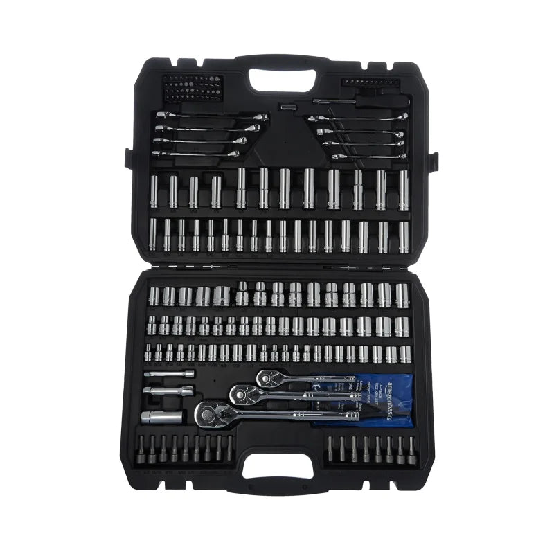 Mechanic's Tool Socket Set With Case 123/145/201-Piece