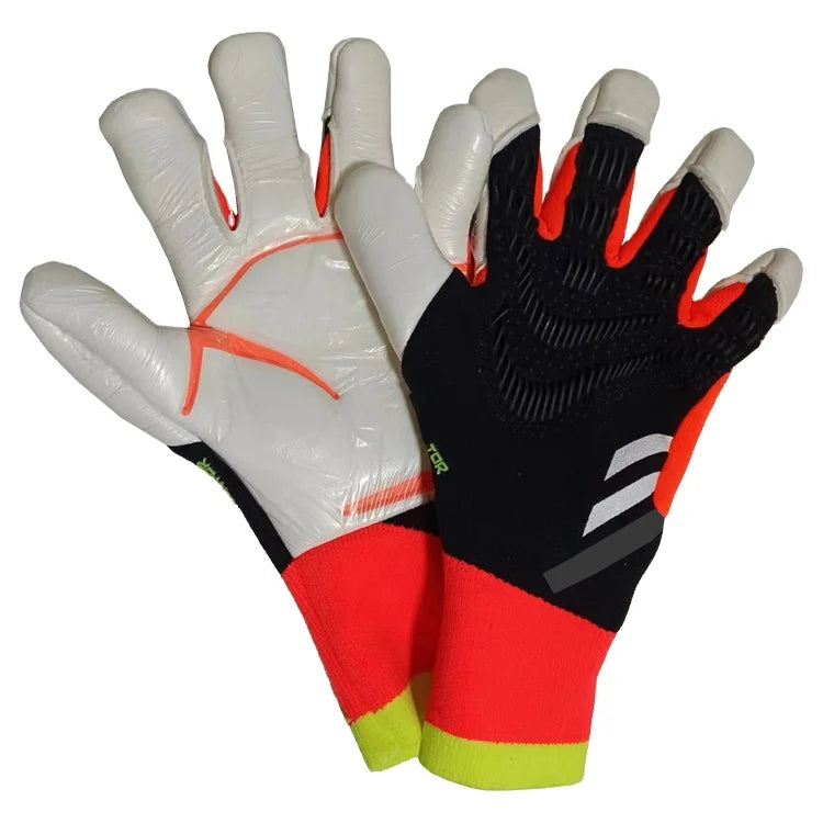 2025 New LAO Professional Breathable Leather Sports Gloves High Quality Custom Logo Design for Football Goalkeepers Wholesale