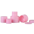 Wholesale 3g 5g 10g 15g 20g 30g 50g Empty  Custom White Black pink Round Jars pp Plastic Cosmetic Cream Jar