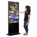 Interactive Touch Digital Signage All-in-One LCD LED Display SDK for Retail Hotel Shopping Mall Elevator Use (Indoor/Outdoor)