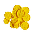 Custom Machine Made Wholesale Easy Used Resin Wax Seal Stickers for Wedding Invitation Envelop Seal Yellow