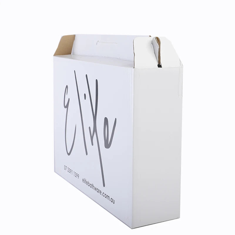 High Quality Eco-friendly Natural Beauty Mailing Shipping Boxes Black Paper Mailer Boxes