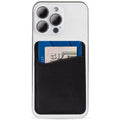 Hot Sale Self-Adhesive Mobile Phone Card Holder Strong Sticker PU Leather Credit Card Holder for Back of Phone