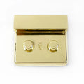 Deepeel AL623  Luggage Clothing Accessories Light Gold Bag Lock Clasp Mortise Lock