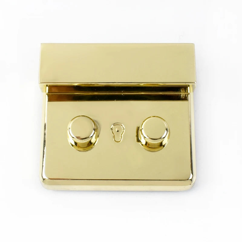 Deepeel AL623  Luggage Clothing Accessories Light Gold Bag Lock Clasp Mortise Lock